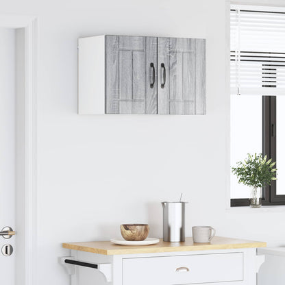 Armadietto a muro LUCCA 2 pcs Grigio Sonoma 30 x 31 x 40 cm | homemem39