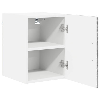 Armadietto a muro LUCCA 2 pcs Grigio Sonoma 30 x 31 x 40 cm