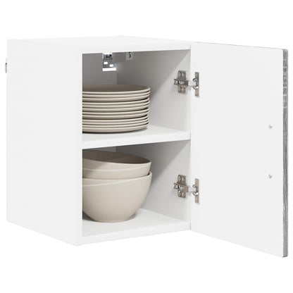 Armadietto a muro LUCCA 2 pcs Grigio Sonoma 30 x 31 x 40 cm