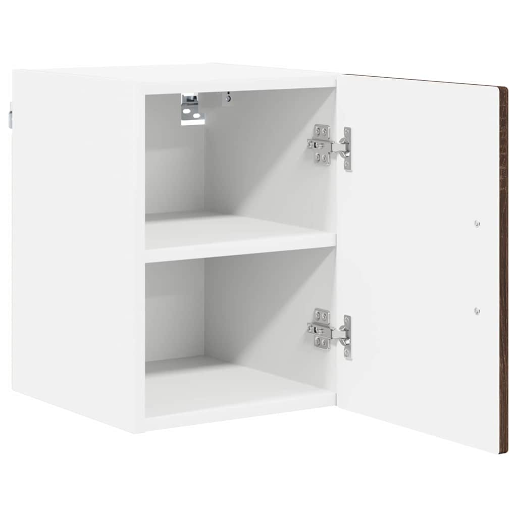 Armadietto a muro LUCCA 2 pcs Rovere Marrone 30 x 31 x 40 cm | homemem39