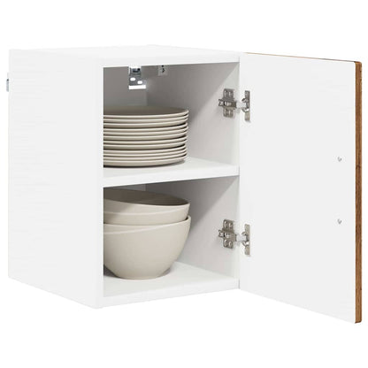 Armadietto a muro LUCCA 2 pcs Legno antico 30 x 31 x 40 cm | homemem39