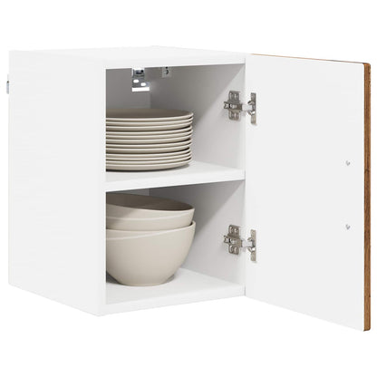 Armadietto a muro LUCCA 2 pcs Legno antico 30 x 31 x 40 cm