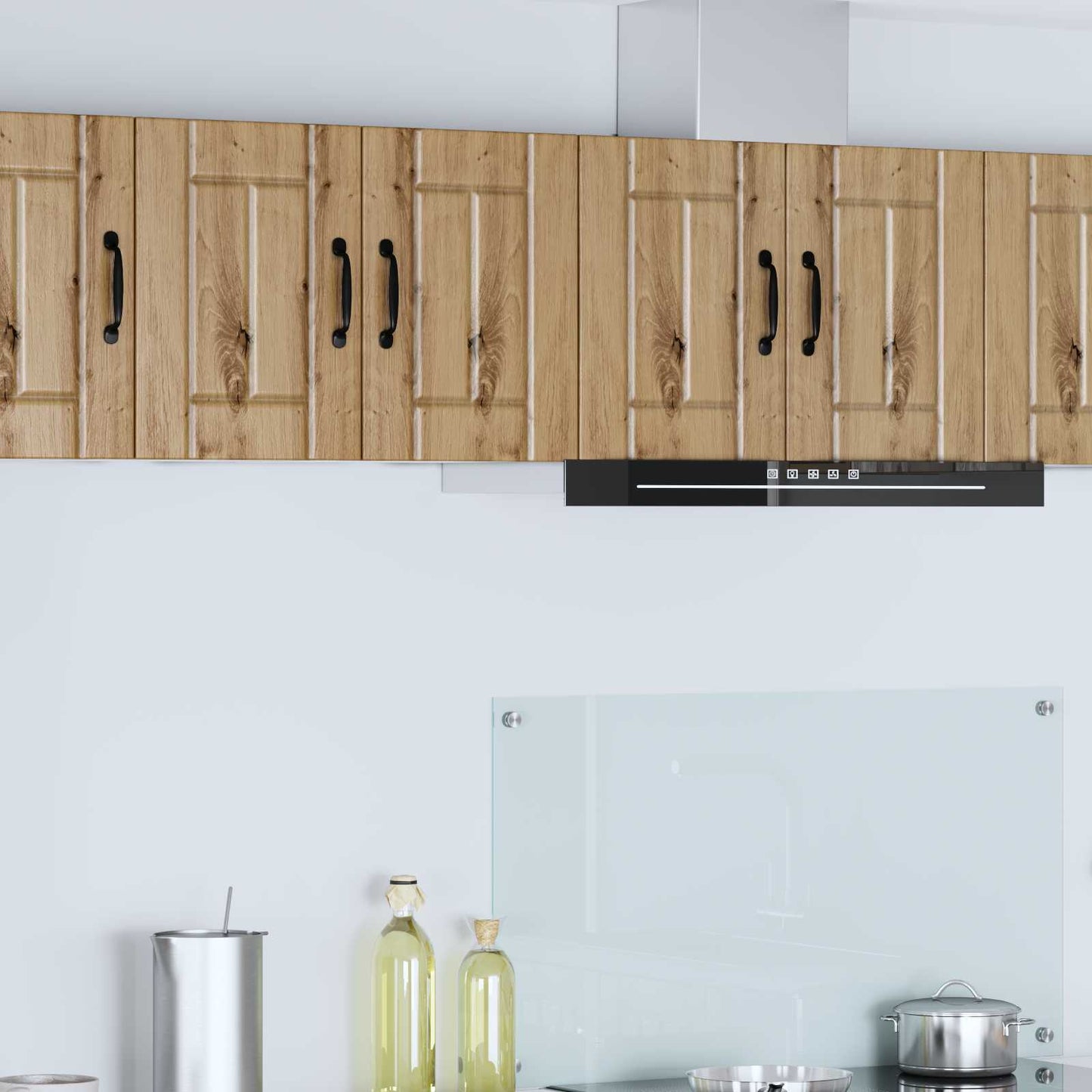 Armadietto a muro LUCCA 2 pcs Rovere Artigianale