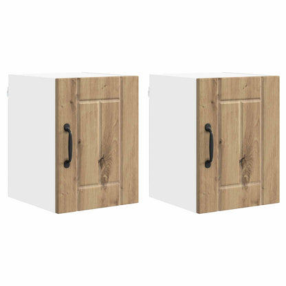Armadietto a muro LUCCA 2 pcs Rovere Artigianale | homemem39