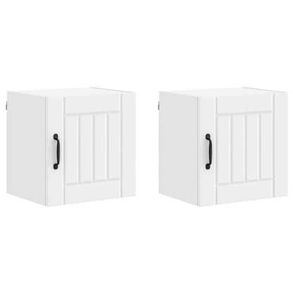 Armadietto a muro LUCCA 2 pcs Bianco 40 x 31 x 40 cm