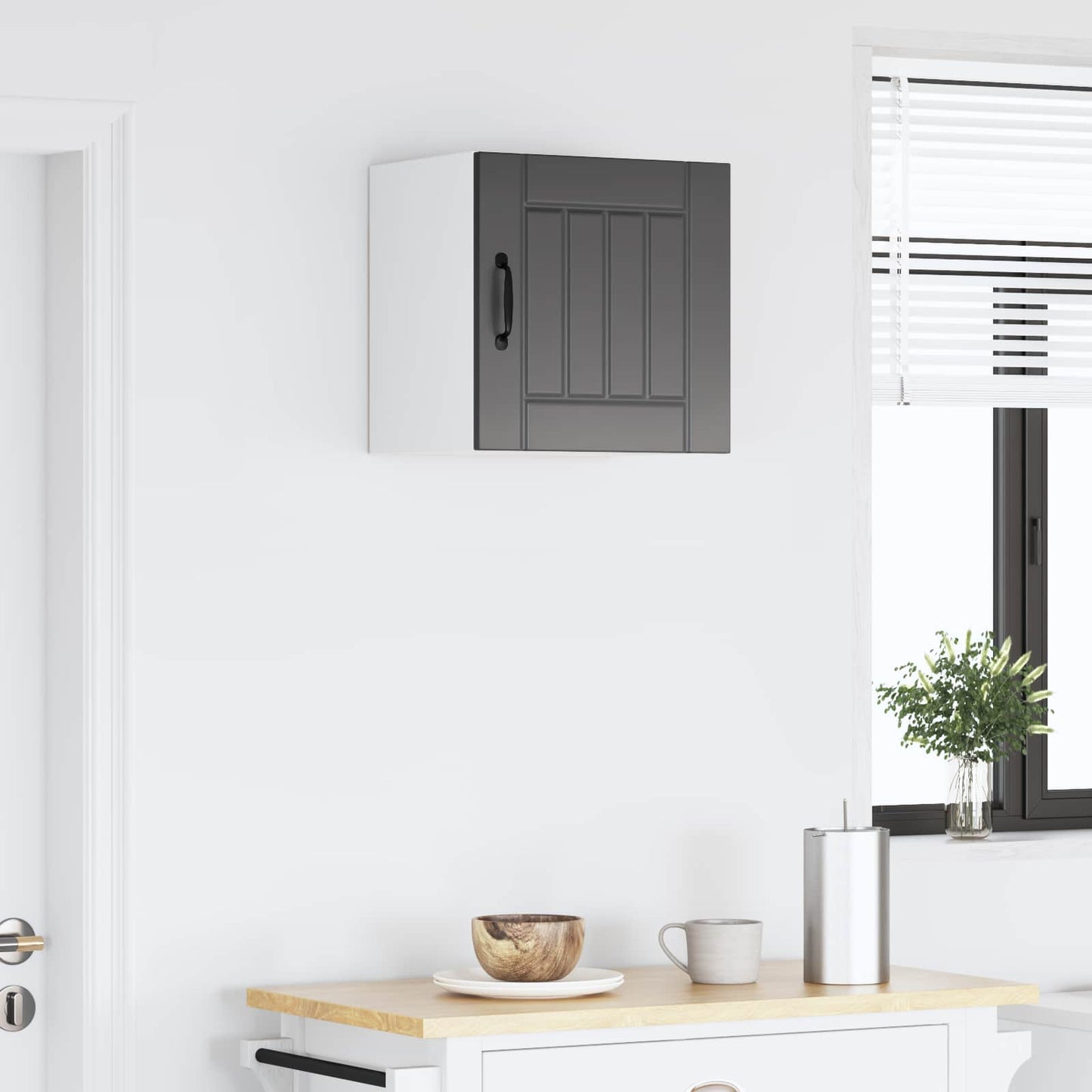 Armadietto a muro LUCCA Nero 40 x 31 x 40 cm | homemem39