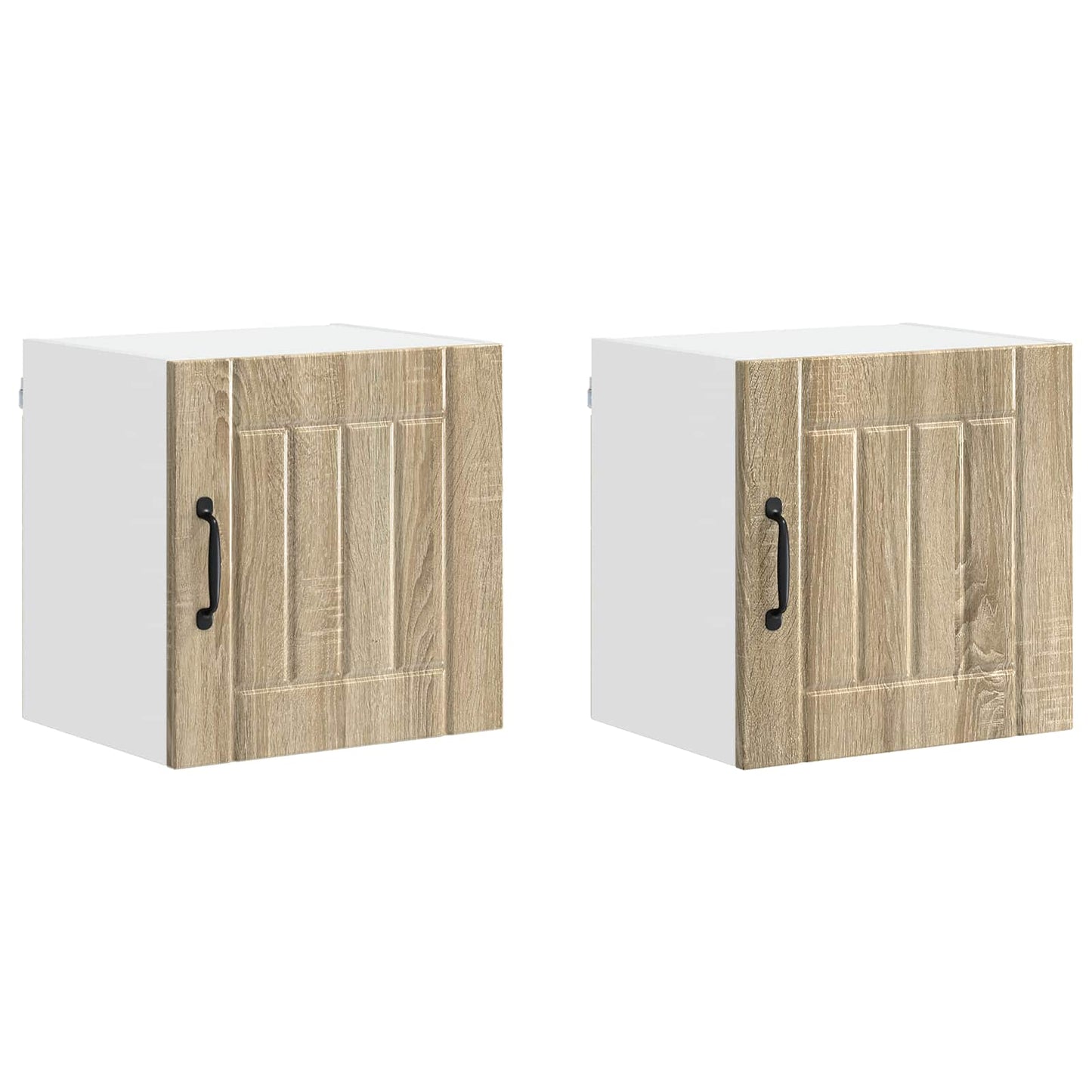 Armadietto a muro LUCCA 2 pcs Rovere Sonoma 40 x 31 x 40 cm | homemem39