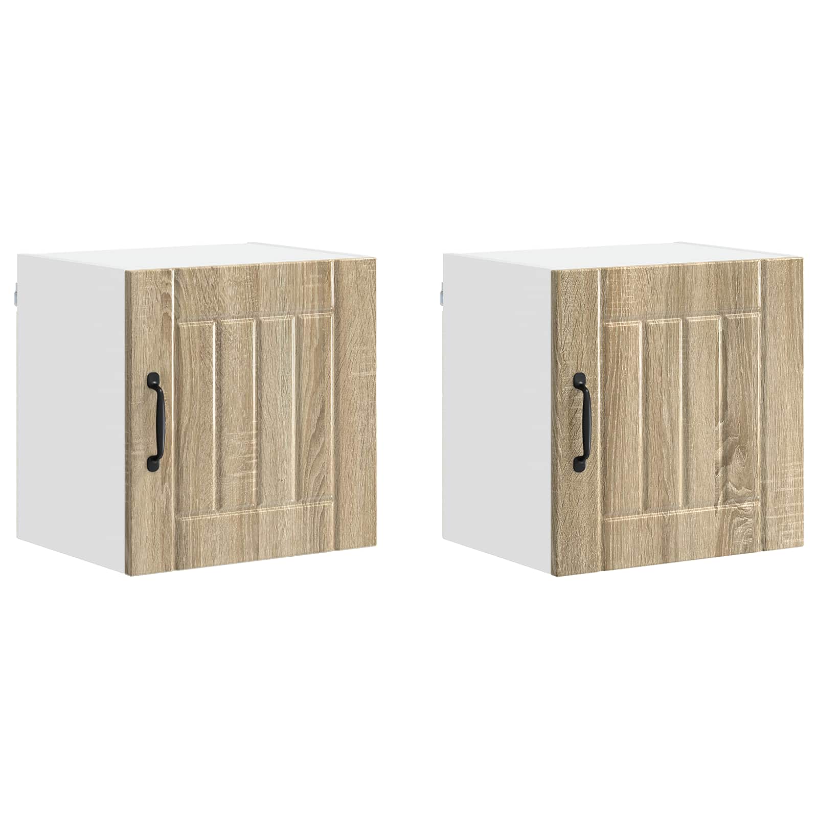 Armadietto a muro LUCCA 2 pcs Rovere Sonoma 40 x 31 x 40 cm | homemem39