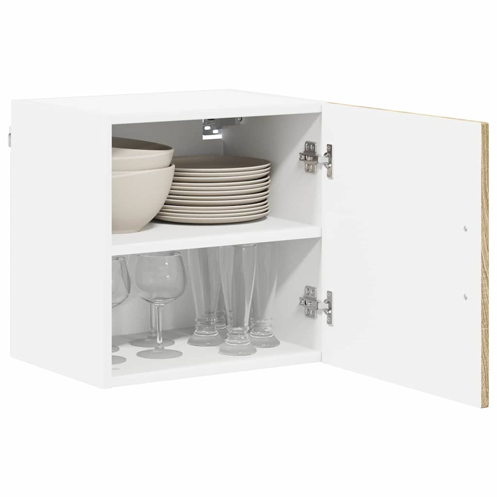 Armadietto a muro LUCCA 2 pcs Rovere Sonoma 40 x 31 x 40 cm | homemem39