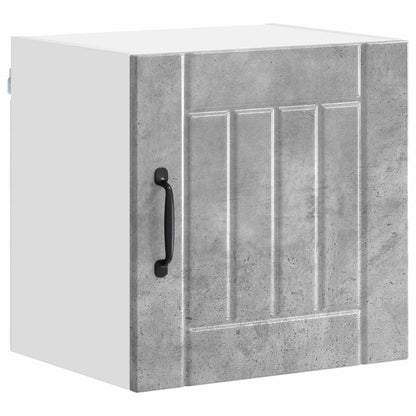 Armadietto a muro LUCCA 2 pcs Grigio Cemento 40 x 31 x 40 cm | homemem39