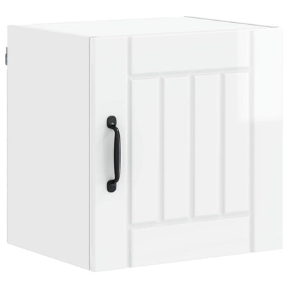Armadietto a muro LUCCA 2 pcs Bianco Lucido 40 x 31 x 40 cm