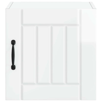 Armadietto a muro LUCCA 2 pcs Bianco Lucido 40 x 31 x 40 cm