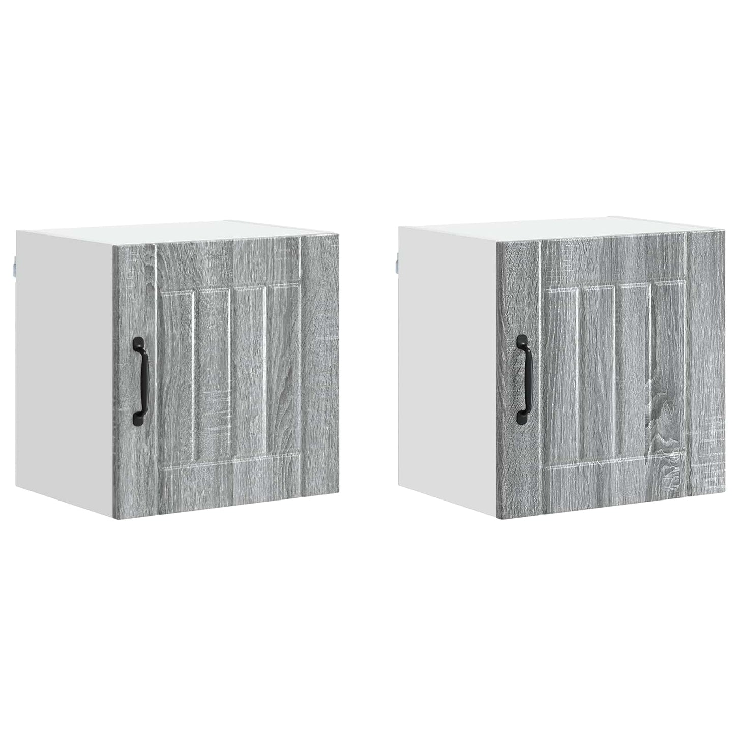 Armadietto a muro LUCCA 2 pcs Grigio Sonoma 40 x 31 x 40 cm