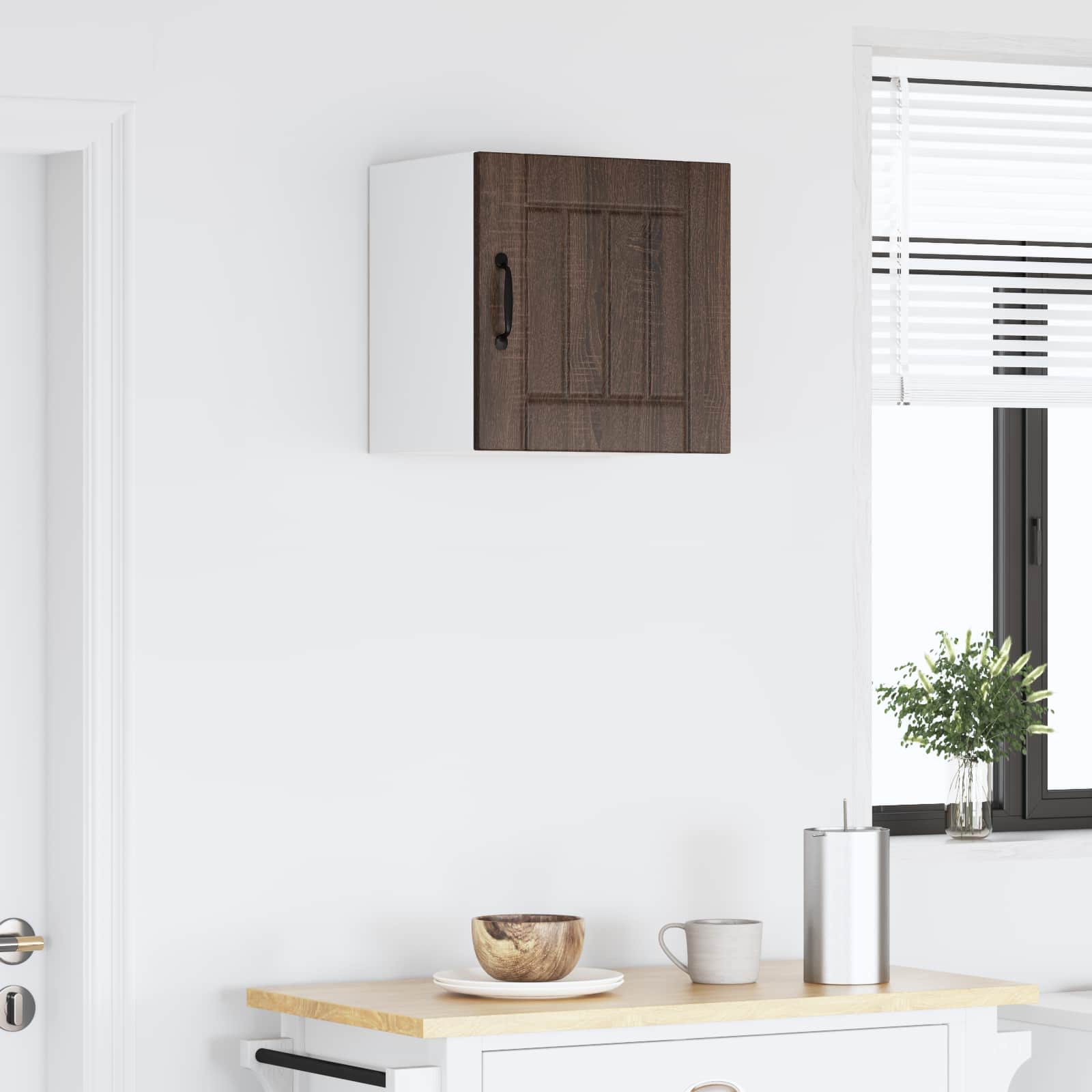 Armadietto a muro LUCCA Rovere Marrone 40 x 31 x 40 cm | homemem39