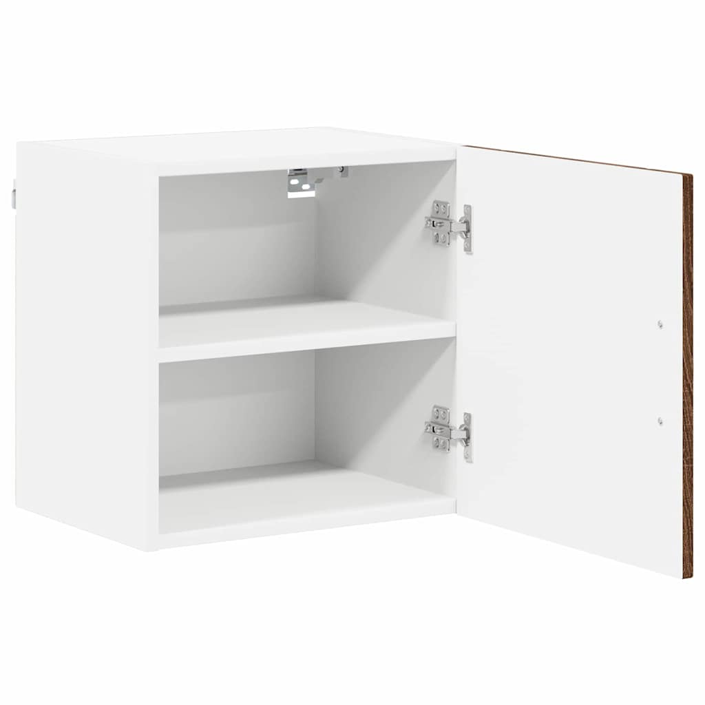 Armadietto a muro LUCCA 2 pcs Rovere Marrone 40 x 31 x 40 cm | homemem39