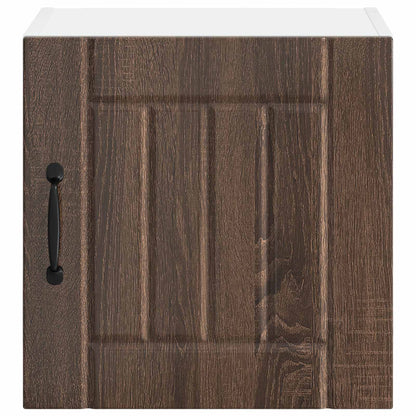 Armadietto a muro LUCCA 2 pcs Rovere Marrone 40 x 31 x 40 cm