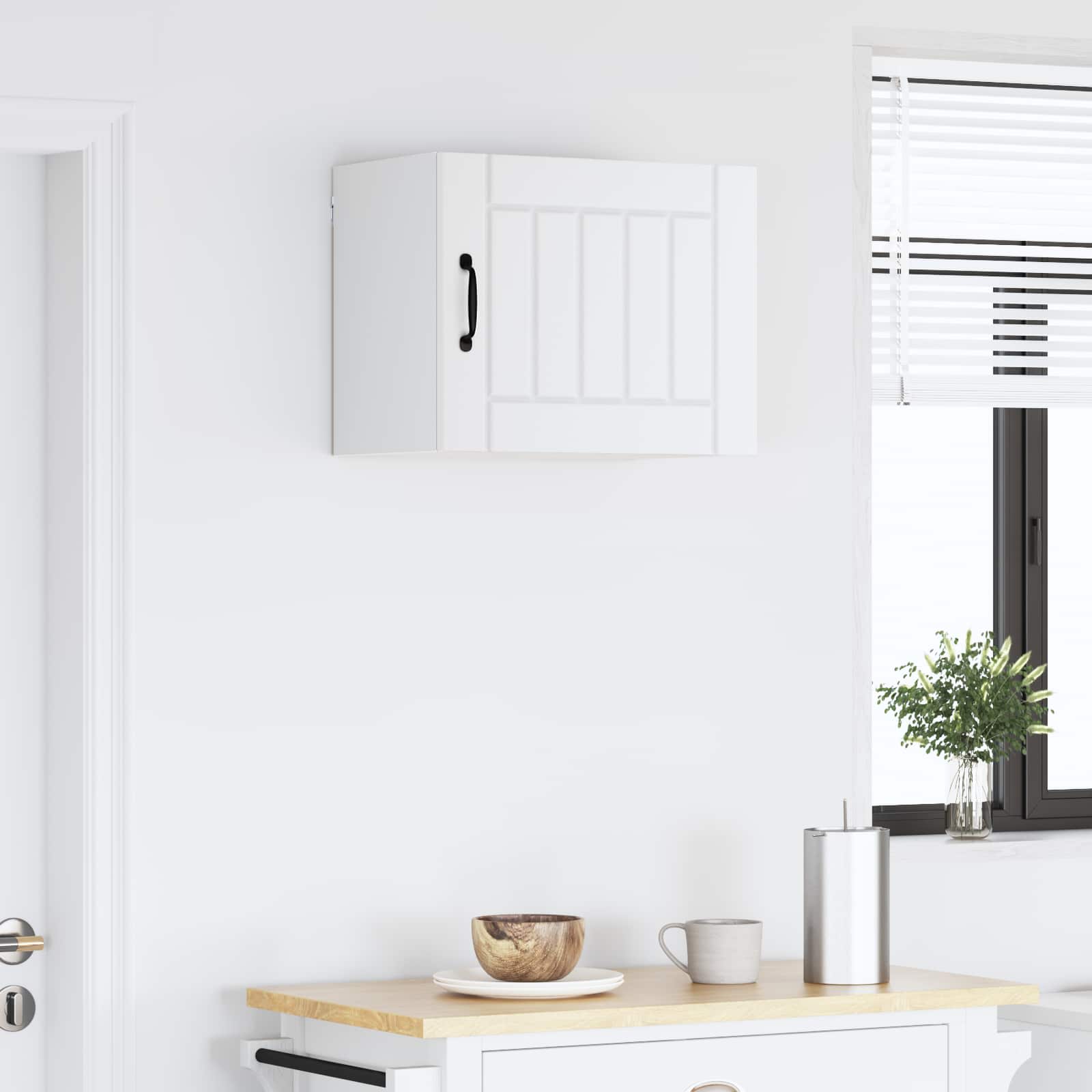 Armadietto a muro LUCCA Bianco 50 x 31 x 40 cm | homemem39