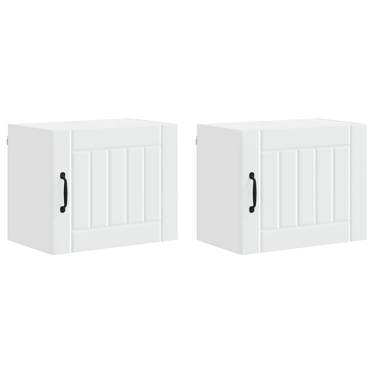 Armadietto a muro LUCCA 2 pcs Bianco 50 x 31 x 40 cm | homemem39