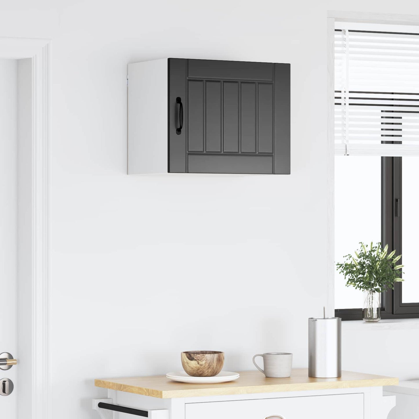 Armadietto a muro LUCCA Nero 50 x 31 x 40 cm | homemem39