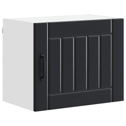 Armadietto a muro LUCCA 2 pcs Nero 50 x 31 x 40 cm | homemem39