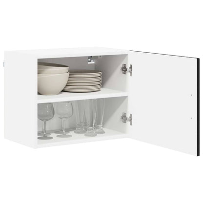 Armadietto a muro LUCCA 2 pcs Nero 50 x 31 x 40 cm | homemem39