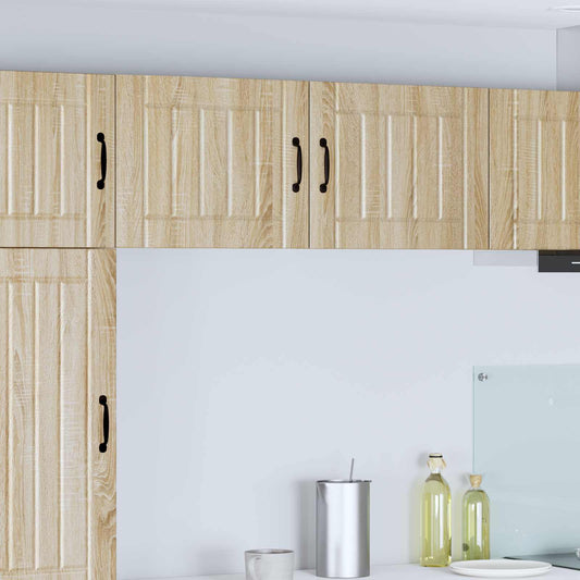 Armadietto a muro LUCCA 2 pcs Rovere Sonoma 50 x 31 x 40 cm | homemem39