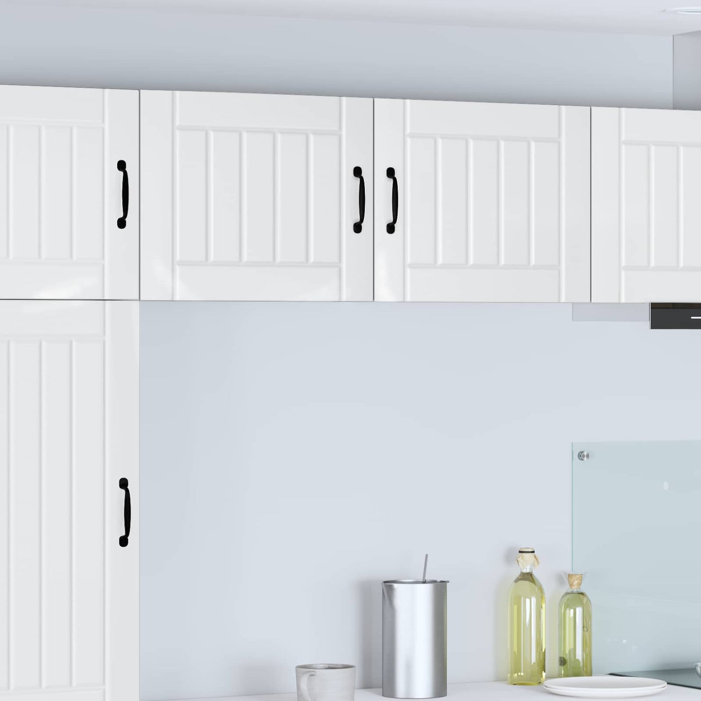 Armadietto a muro LUCCA Bianco Lucido 50 x 31 x 40 cm | homemem39