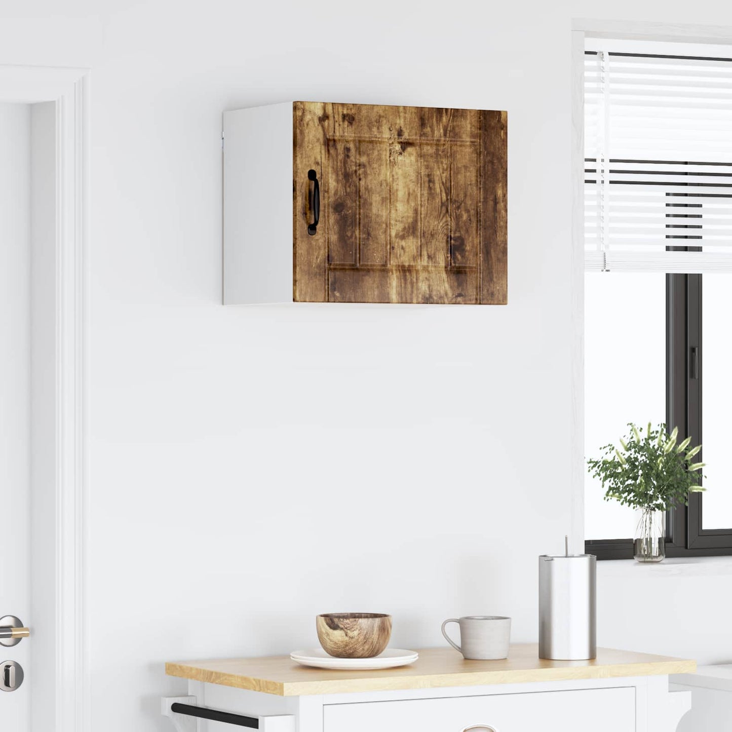 Armadietto a muro LUCCA Rovere Fumo 50 x 31 x 40 cm | homemem39