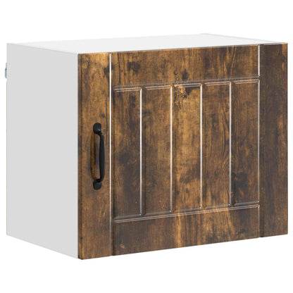 Armadietto a muro LUCCA Rovere Fumo 50 x 31 x 40 cm | homemem39