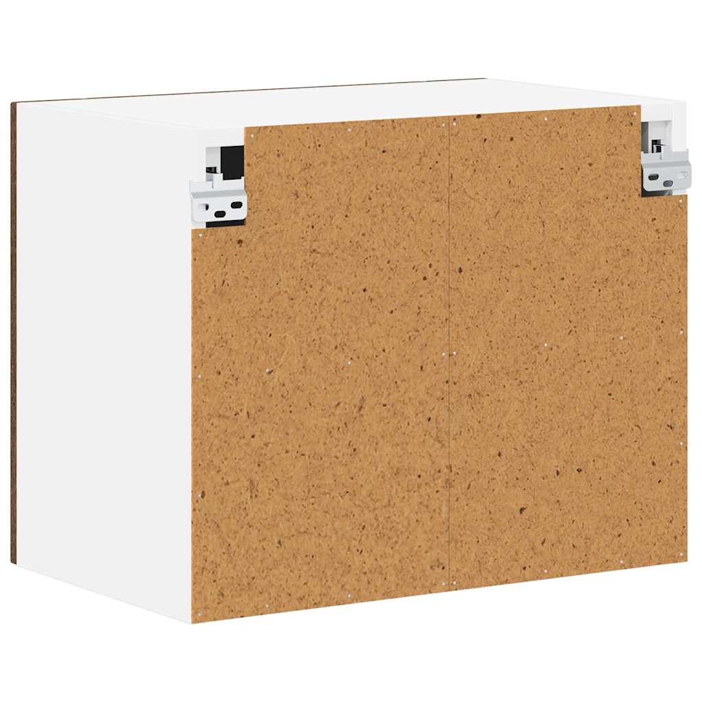 Armadietto a muro LUCCA 2 pcs Rovere Marrone 50 x 31 x 40 cm | homemem39