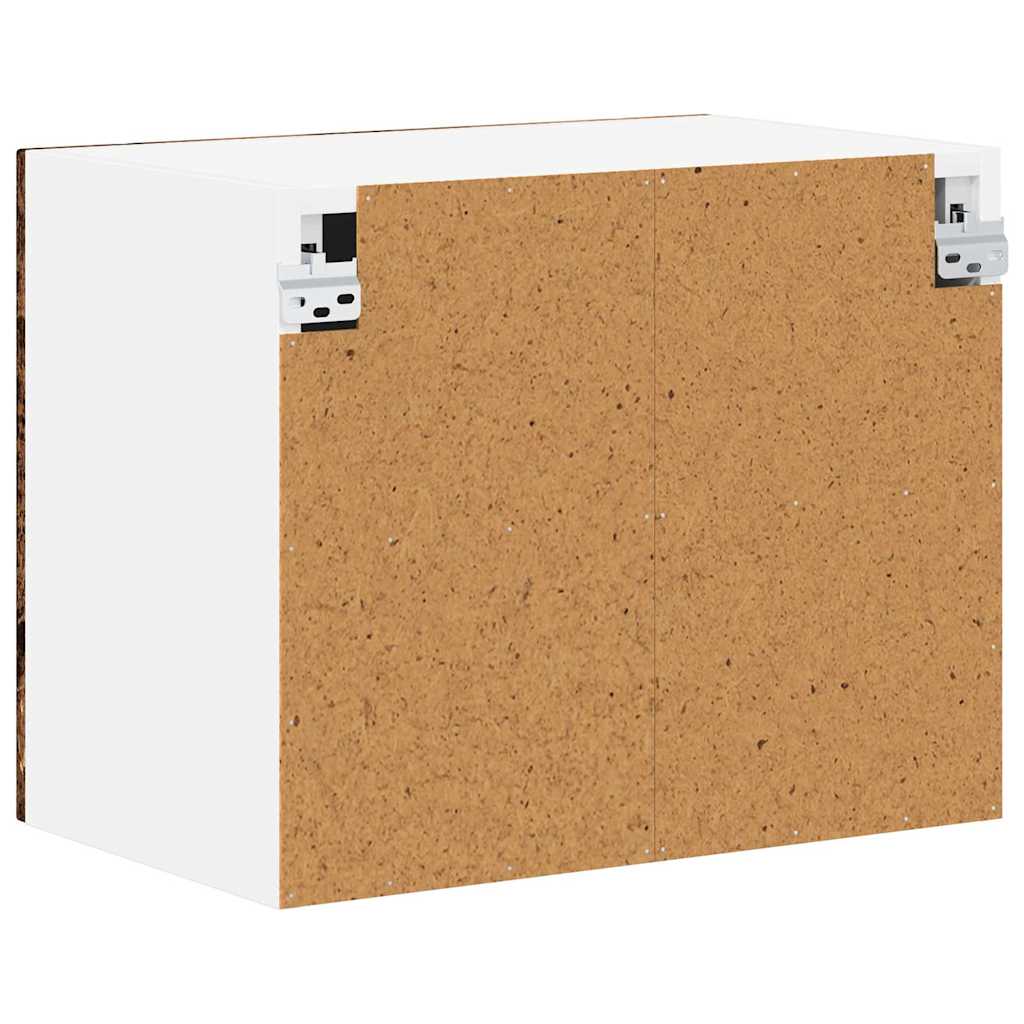 Armadietto a muro LUCCA 2 pcs Legno antico 50 x 31 x 40 cm | homemem39