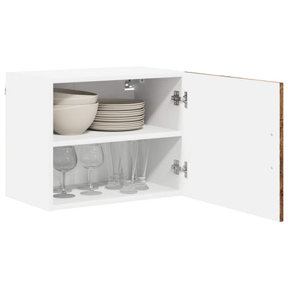 Armadietto a muro LUCCA 2 pcs Legno antico 50 x 31 x 40 cm