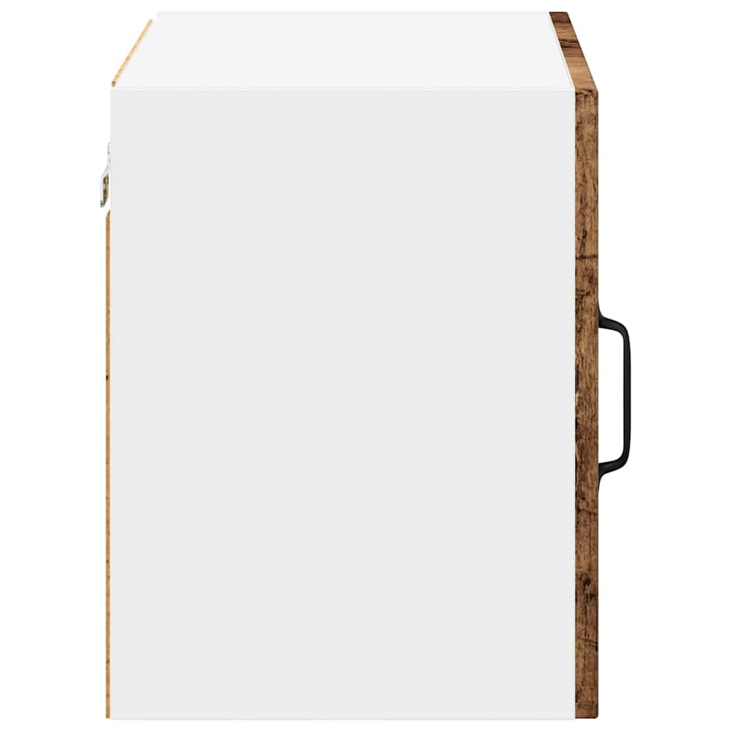Armadietto a muro LUCCA 2 pcs Legno antico 50 x 31 x 40 cm | homemem39