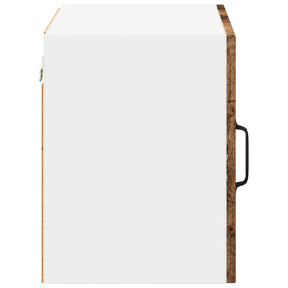 Armadietto a muro LUCCA 2 pcs Legno antico 50 x 31 x 40 cm