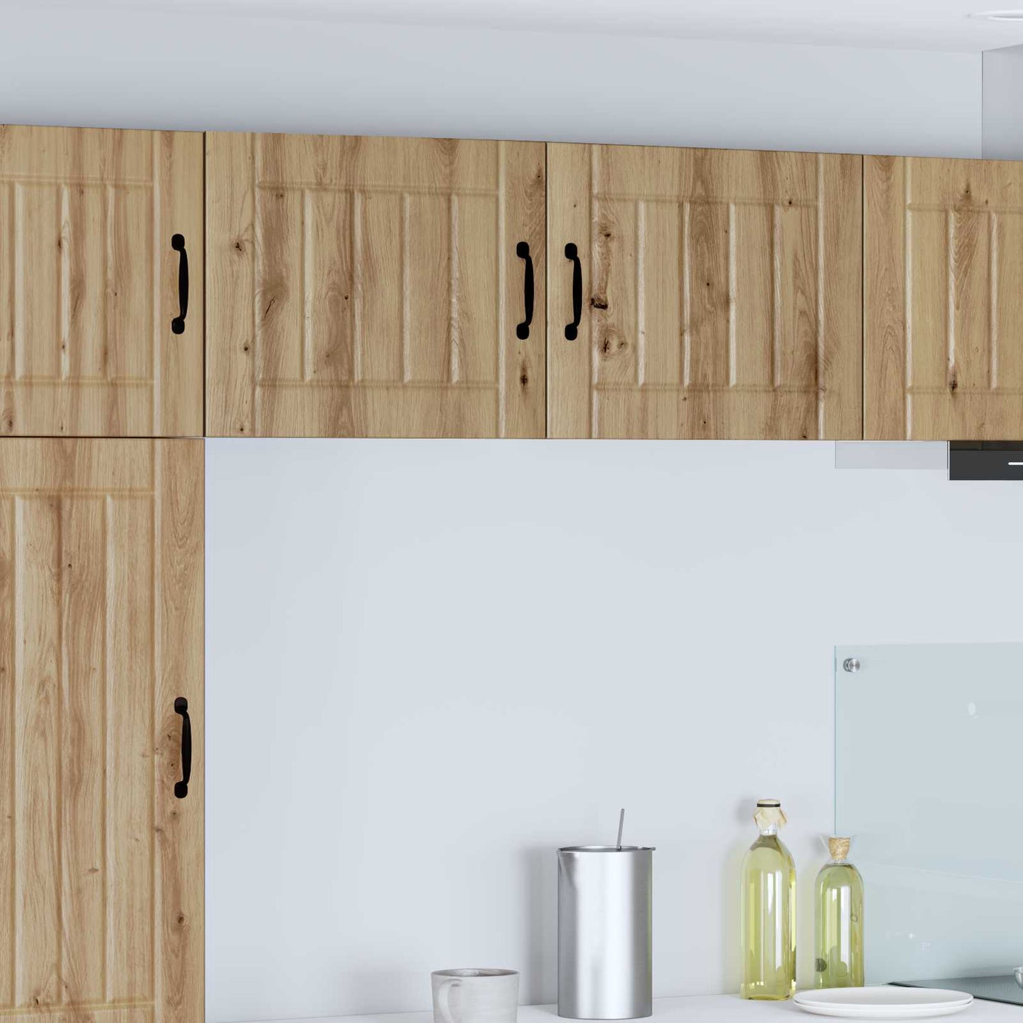 Armadietto a muro LUCCA 2 pcs Rovere Artigianale | homemem39