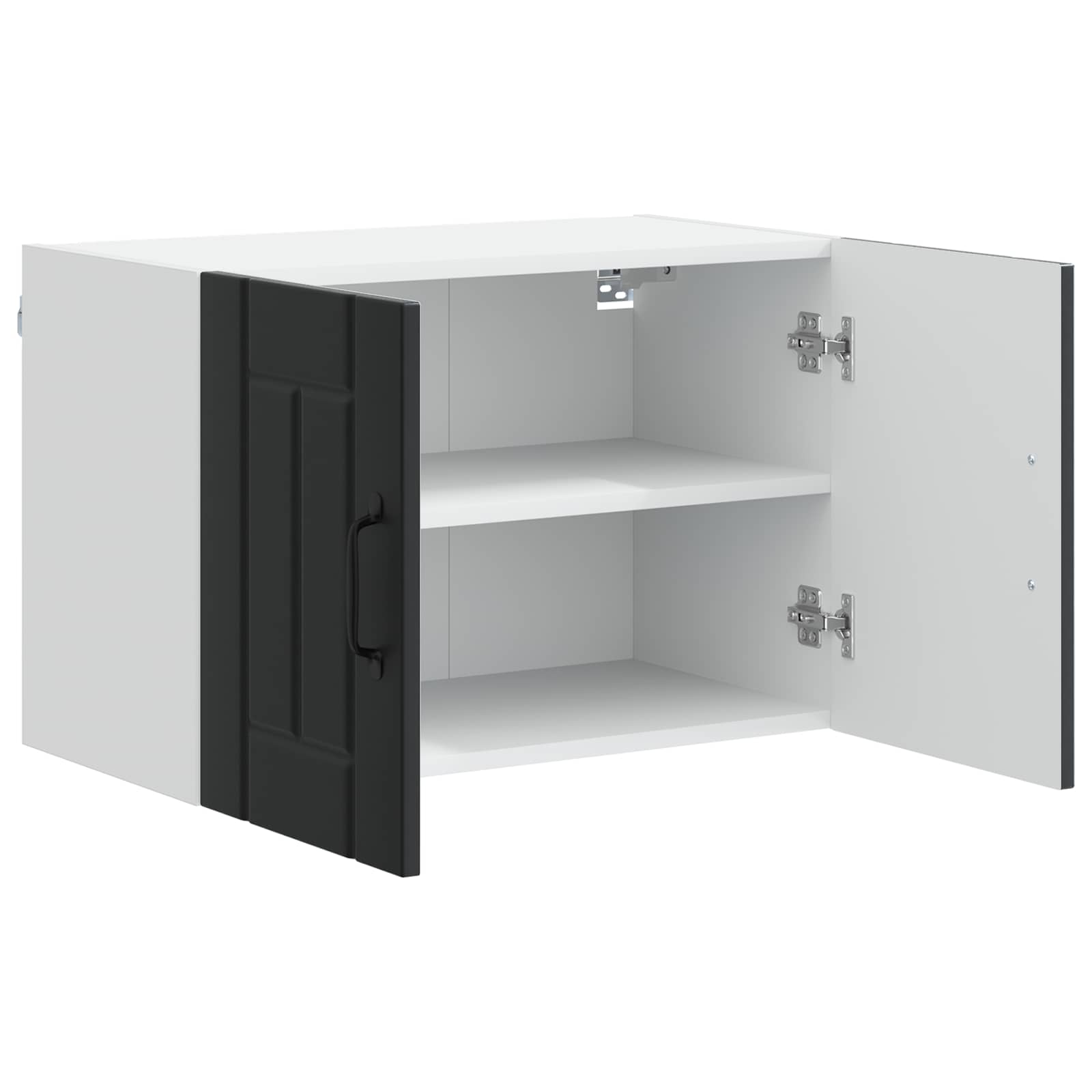 Armadietto a muro LUCCA 2 pcs Nero 60 x 31 x 40 cm | homemem39