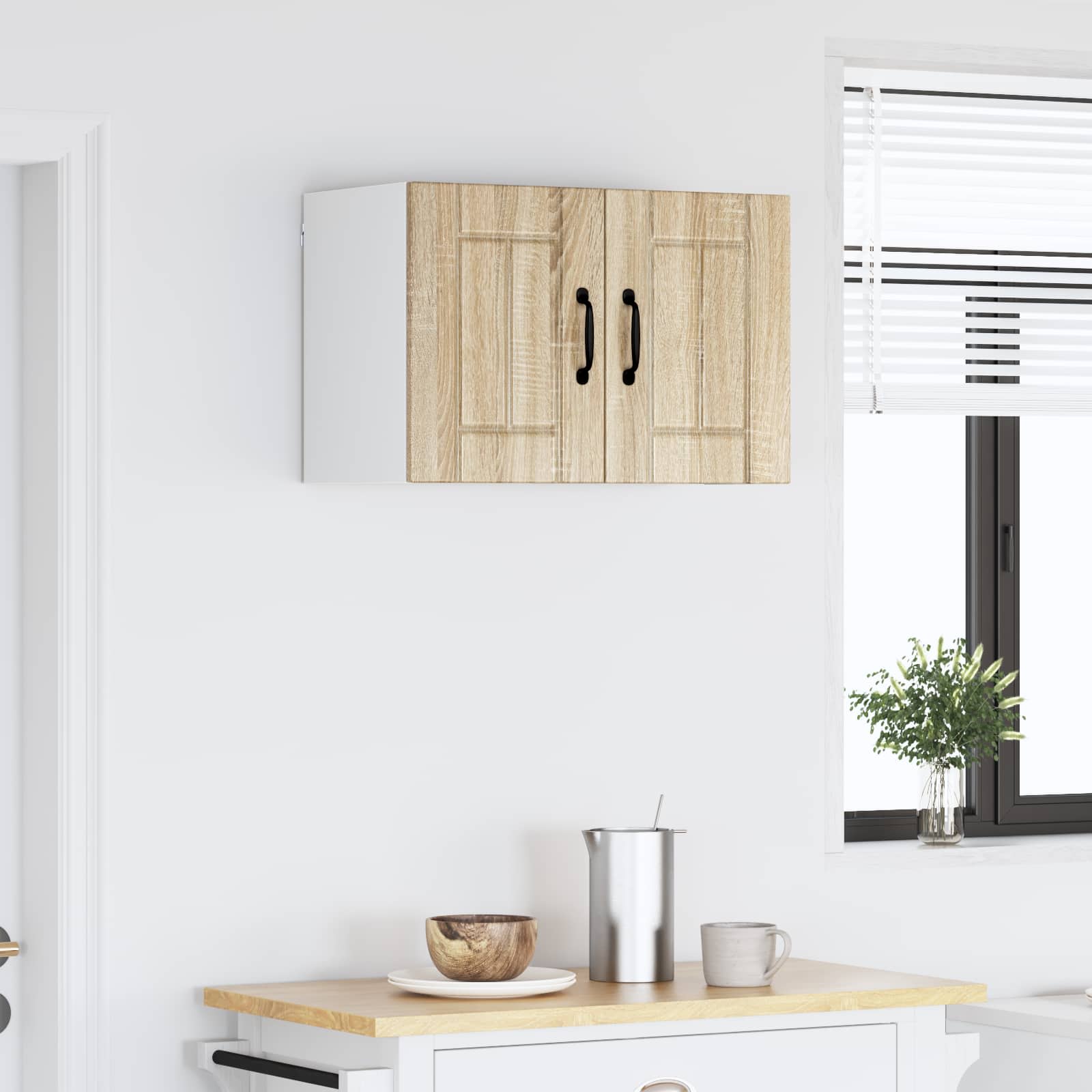 Armadietto a muro LUCCA Rovere Sonoma 60 x 31 x 40 cm | homemem39