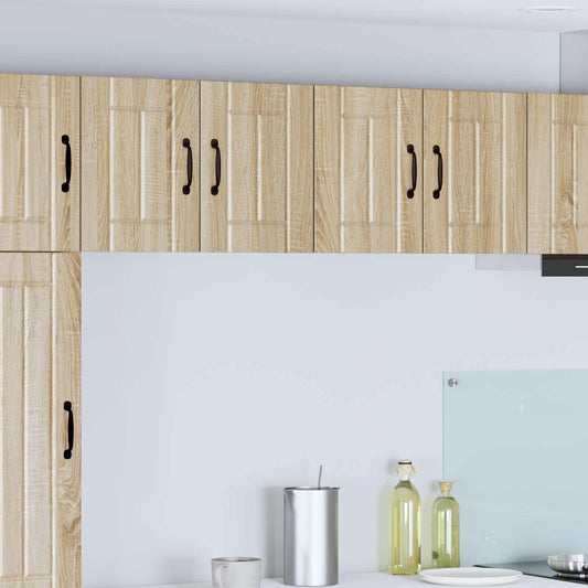 Armadietto a muro LUCCA 2 pcs Rovere Sonoma 60 x 31 x 40 cm | homemem39