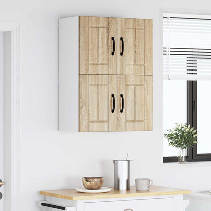 Armadietto a muro LUCCA 2 pcs Rovere Sonoma 60 x 31 x 40 cm | homemem39