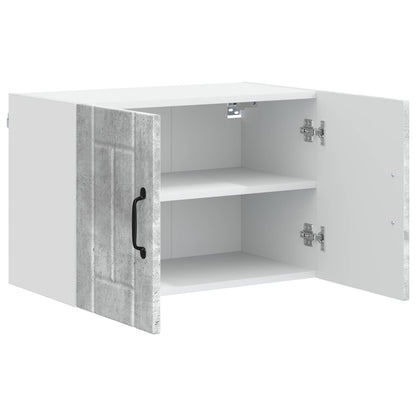 Armadietto a muro LUCCA 2 pcs Grigio Cemento 60 x 31 x 40 cm | homemem39