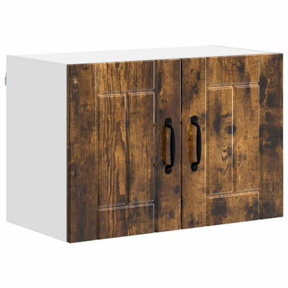 Armadietto a muro LUCCA Rovere Fumo 60 x 31 x 40 cm