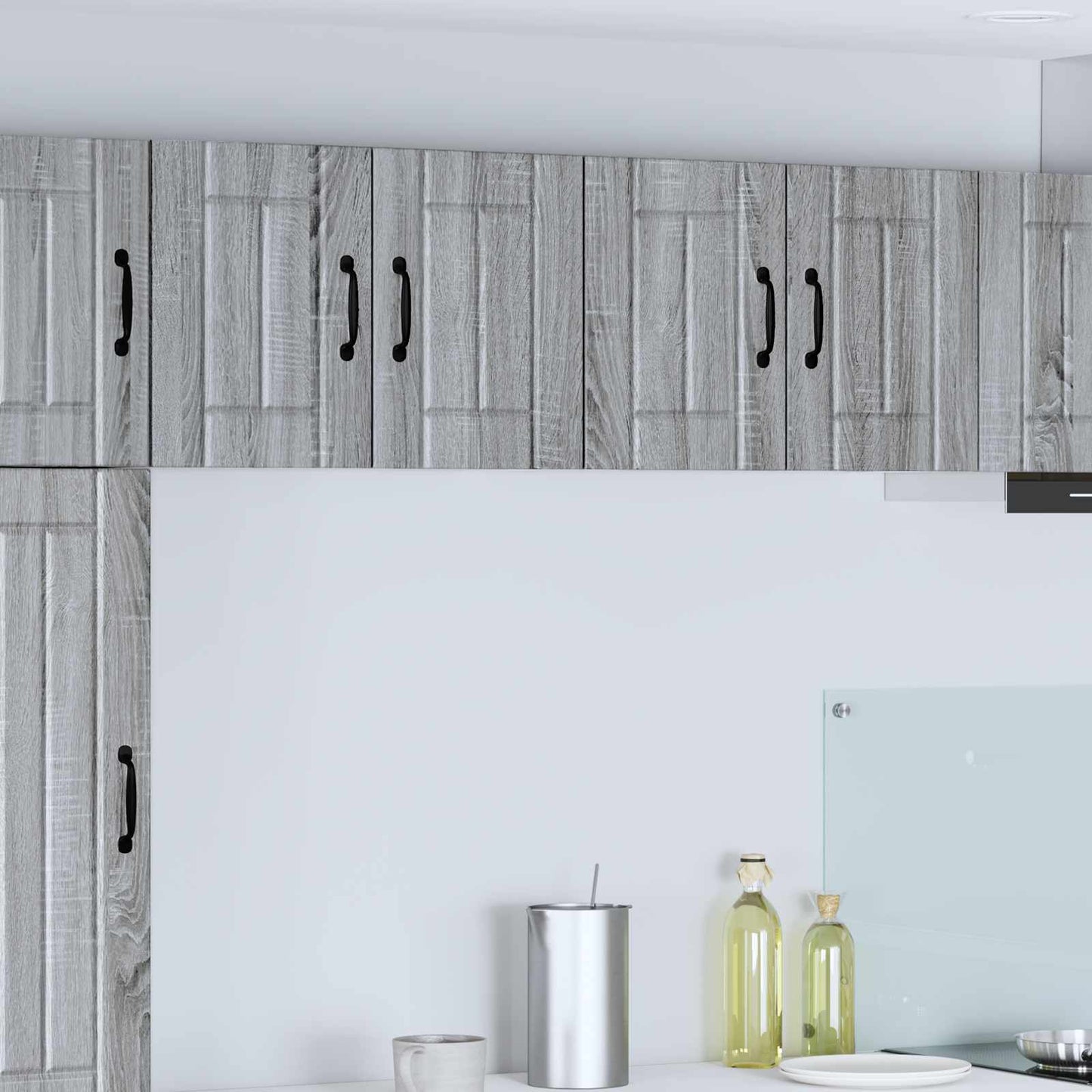 Armadietto a muro LUCCA Grigio Sonoma 60 x 31 x 40 cm