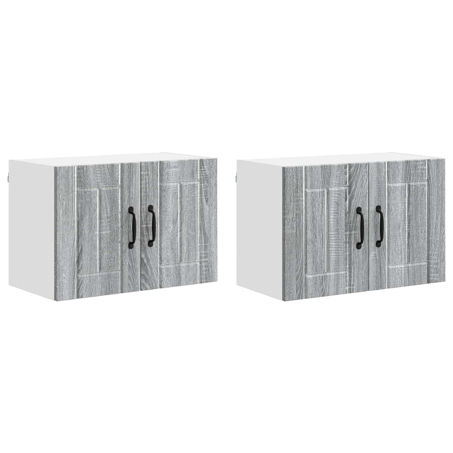 Armadietto a muro LUCCA 2 pcs Grigio Sonoma 60 x 31 x 40 cm | homemem39