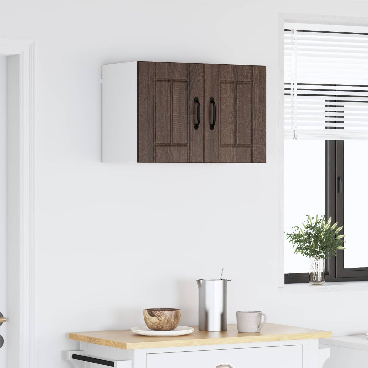 Armadietto a muro LUCCA Rovere Marrone 60 x 31 x 40 cm