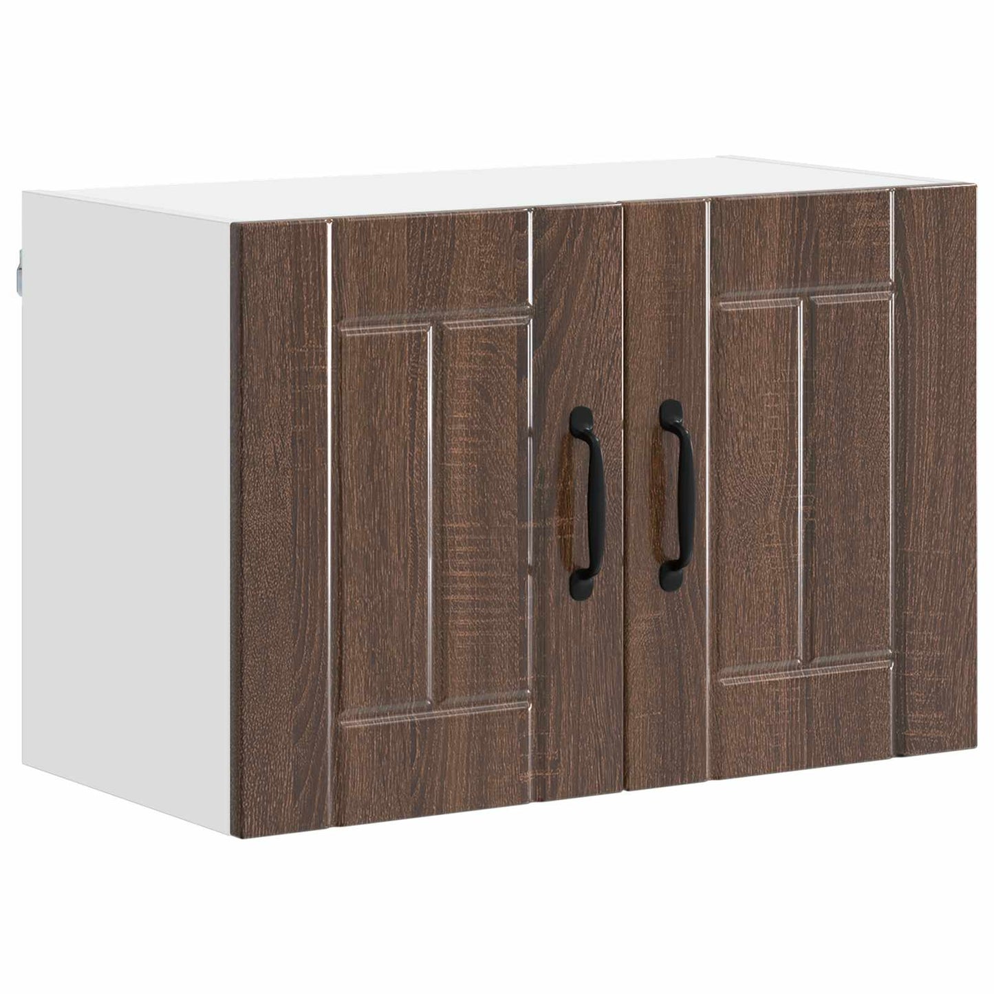 Armadietto a muro LUCCA 2 pcs Rovere Marrone 60 x 31 x 40 cm | homemem39