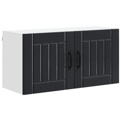 Pannello lavastoviglie Lucca Nero 80 x 31 x 40 cm | homemem39