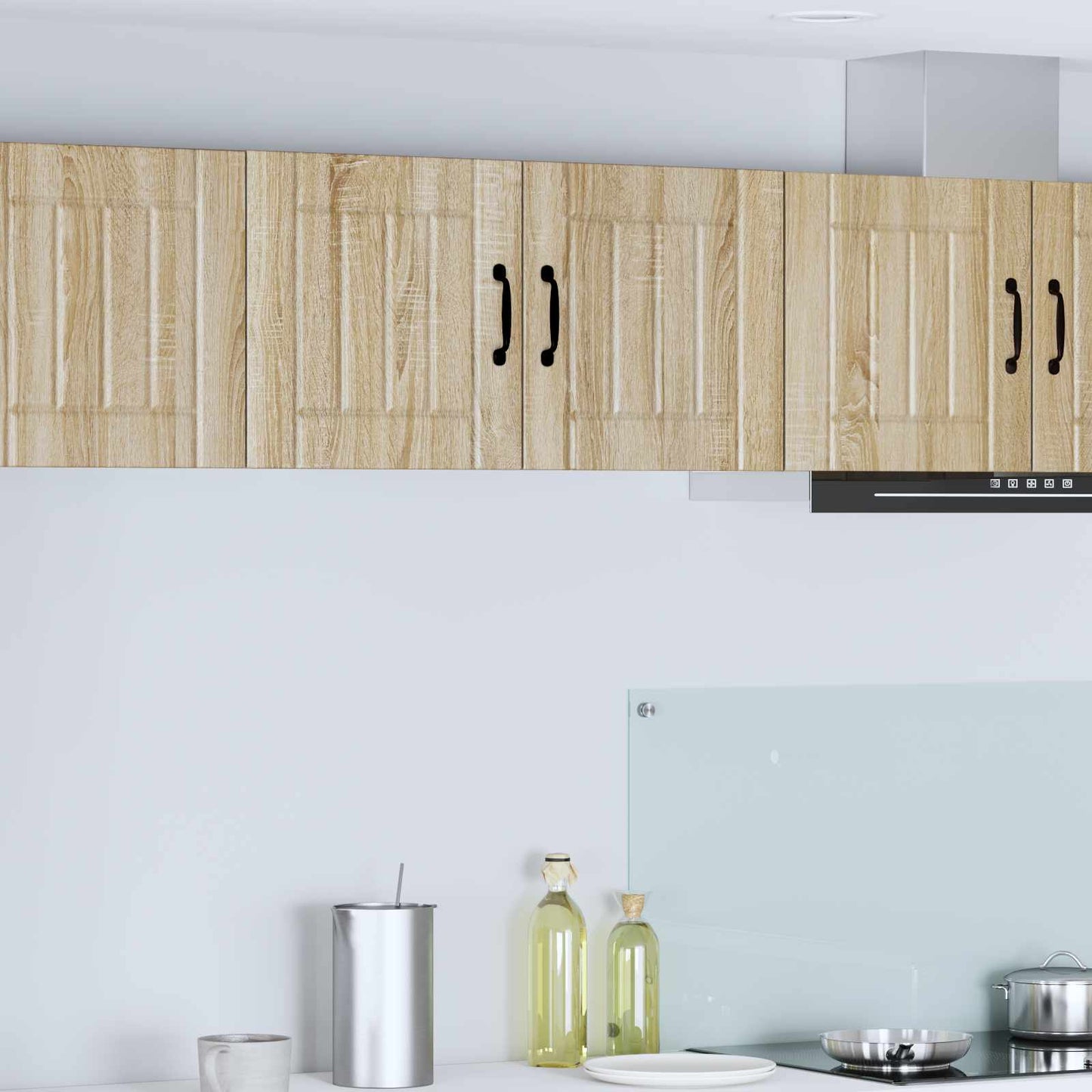 Armadietto a muro LUCCA Rovere Sonoma 80 x 31 x 40 cm