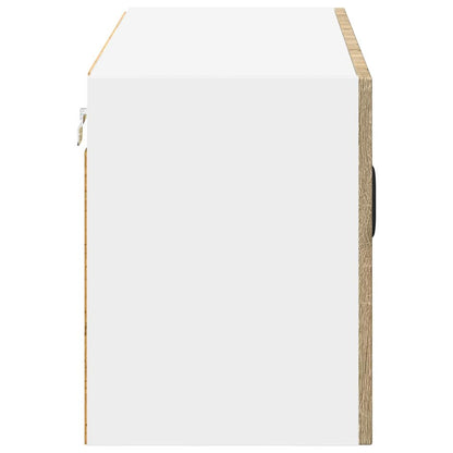 Armadietto a muro LUCCA Rovere Sonoma 80 x 31 x 40 cm