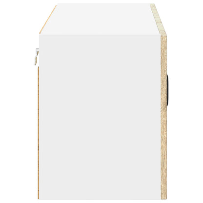 Armadietto a muro LUCCA Rovere Sonoma 80 x 31 x 40 cm