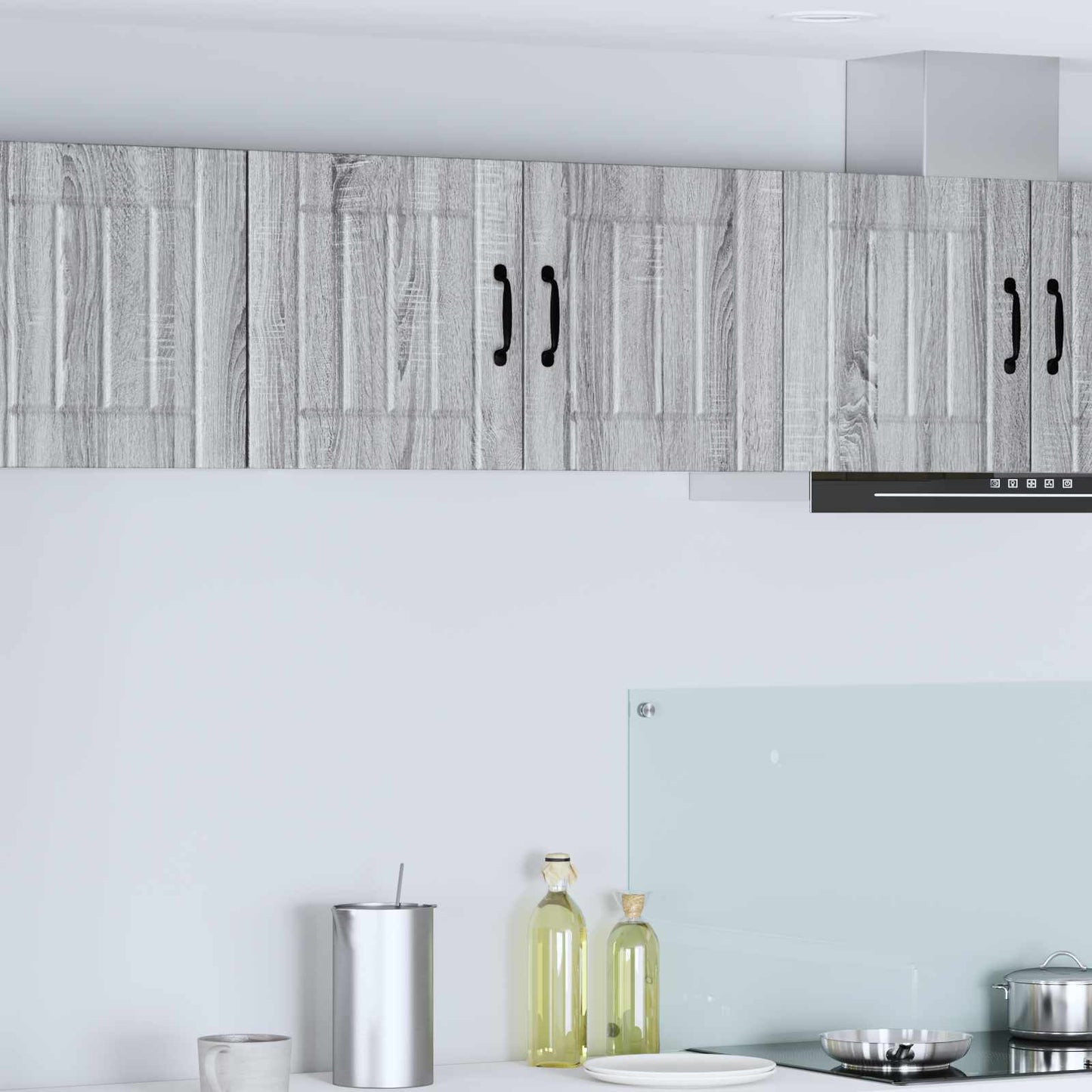 Armadietto a muro LUCCA Grigio Sonoma 80 x 31 x 40 cm